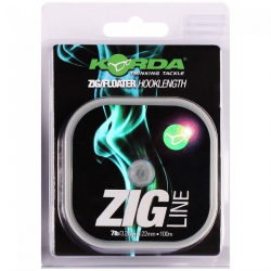 Поводочный материал для Зиг Рига KORDA Zig Line 9LB/4.1kg 0.25mm 100м