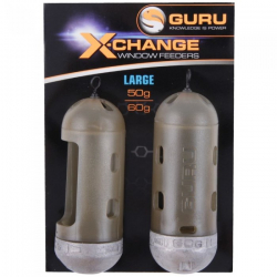 Кормушка клетка Guru Window Feeder Large 50g + 60g 2шт