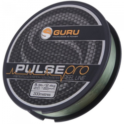 Леска Guru Pulse Pro Line Green 8,8Lb 0,24mm 300m