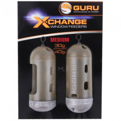 Кормушка клетка Guru Window Feeder Large 50g + 60g 2шт