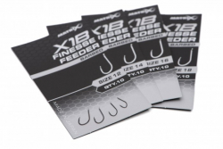 Крючки Matrix X1B Finesse Feeder Hooks Barbed Size 18 10шт