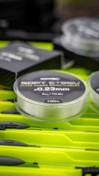 Поводочный материал Matrix Soft Steel Ultra Power Monofilament 0,10mm 2,3lb 1,1kg 100m
