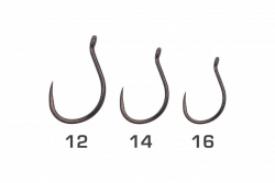 Крючки безбородые Matrix X7 Carp Method Eyed Hooks Barbless Size 12 10шт