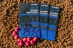 Крючки безбородые Matrix X7 Carp Method Eyed Hooks Barbless Size 12 10шт