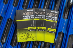 Крючки Matrix X6B Curved Pole XS Hooks Barbed Size 14 10шт