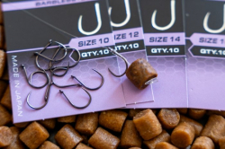 Крючки безбородые Matrix X9 Carp Wide Gape Eyed Hooks Barbless Size 10 10шт