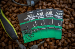 Крючки безбородые Matrix X8 X-Power Carp Eyed Hooks Barbless Size 10 10шт