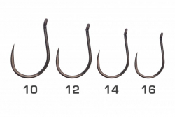 Крючки безбородые Matrix X9 Carp Wide Gape Eyed Hooks Barbless Size 10 10шт