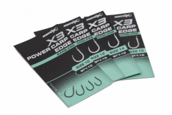 Крючки безбородые Matrix X3 Power Carp Edge Hooks Barbless Size 10 10шт