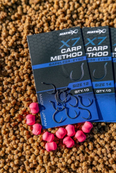 Крючки безбородые Matrix X7 Carp Method Eyed Hooks Barbless Size 12 10шт