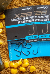 Крючки Matrix X2B Wide Gape Feeder Hooks Barbed Size 12 10шт
