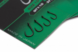 Крючки безбородые Matrix X8 X-Power Carp Eyed Hooks Barbless Size 10 10шт