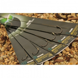 Готовый поводок KORDA KRANK READY RIG BARBED Size 10 1шт