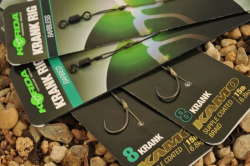 Готовый поводок KORDA KRANK READY RIG BARBED Size 10 1шт