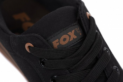 Кеды Fox Black Canvas Shoe Size 9 / 43 пара