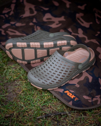 Тапочки Fox Khaki Clogs Size 7 / 41 пара