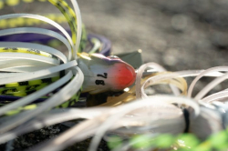 Джиг Rage Bladed Jig UV Hot Perch 7g