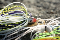 Джиг Rage Bladed Jig UV Hot Perch 7g