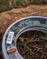 Лидер Fox Soft Steel Fleck Camo Leader 0.70mm 60lb/27.3kg 80m