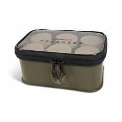 Кейс с баночками для дипования Korum Progress EVA Hookbait Pouch 6 Tub