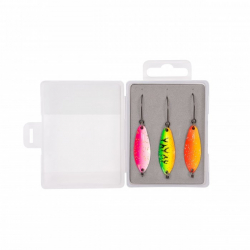 Блесна Zebco Target Fish Trout UL Spoon Set 3шт