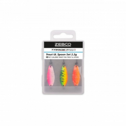 Блесна Zebco Target Fish Trout UL Spoon Set 3шт