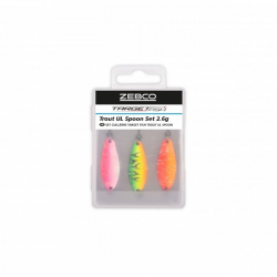 Блесна Zebco Target Fish Trout UL Spoon Set 3шт
