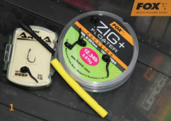 Пена для зиг риг Fox Zig Aligna Foam yellow 3шт