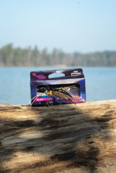 Джиг Rage Bladed Jig UV Black & Gold 7g