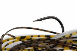 Джиг Rage Bladed Jig UV Black & Gold 7g