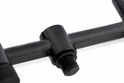 Буз бар Fox Black Label Carbon Adjustable 2 Rod Buzz Bars 110-125mm