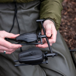 Буз бар Fox Black Label Carbon Adjustable 2 Rod Buzz Bars 110-125mm