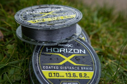 Плетеный шнур Matrix Horizon X Coated Distance Braid 0,08mm 11Lb / 5,0кг 150m