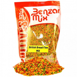 Прикормка Benzar Mix British Bread Fine Mix 600gr