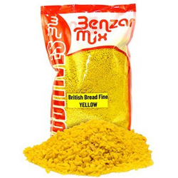 Прикормка Benzar Mix British Bread Fine Yellow 600gr