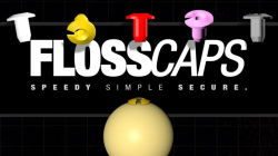 Стопор для насадки Korda Floss Caps Clear