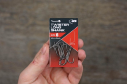 Крючки карповые Nash Twister Long Shank Size 1 10шт