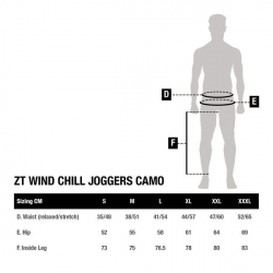 Штаны Nash ZT Wind Chill Joggers Two Tone Element XXL 1шт