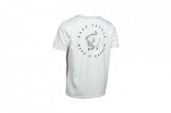 Футболка Nash Make It Happen Carp Logo T-Shirt Ecru M 1шт