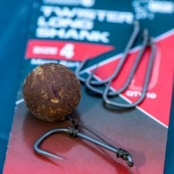 Крючки карповые Nash Twister Long Shank Size 1 10шт