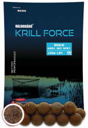 Бойлы Haldorado Krill Force Boilie Long Life Hot Spicy 700g