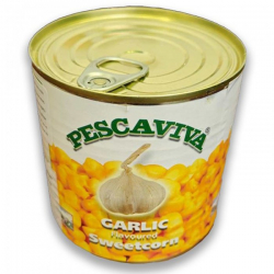 Кукуруза ароматизированная Pescaviva Corn Garlic 285g
