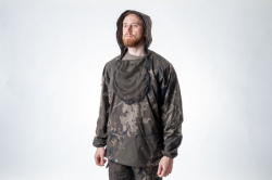 Дождевик с москитной защитой лица Nash ZT Lite Hydra Flex Hoody Camo L 1шт