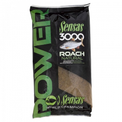 Прикормка Sensas Power Roach Natural 1kg