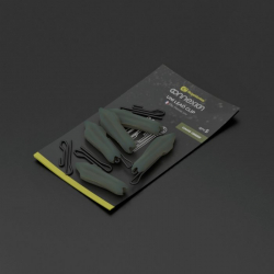 Безопасная клипса для грузил Ridge Monkey Connexion Uni Lead Clip Camo Green 5шт