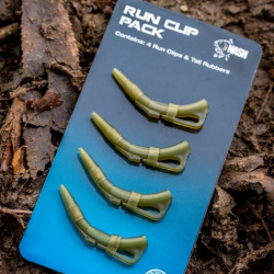 Безопасная клипса Nash Run Clip Pack Green 4шт