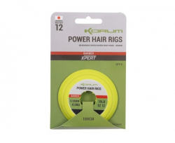 Готовый поводок Korum Power Hair Rigs Barbed 1m 12lb 0.30mm Size 8 6pcs