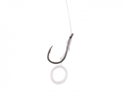 Готовый поводок Korum Banded Hair Rigs Barbed 4" 10cm 10lb Size 12 8pcs