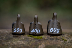Грузило для измерения глубины Korum Pinch-On Plummet 40g 2шт