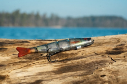 Силиконовая приманка Rage Pro shad Jointed UV Ultra Natural Roach Loaded 14cm / 5.5inch 31g 1шт